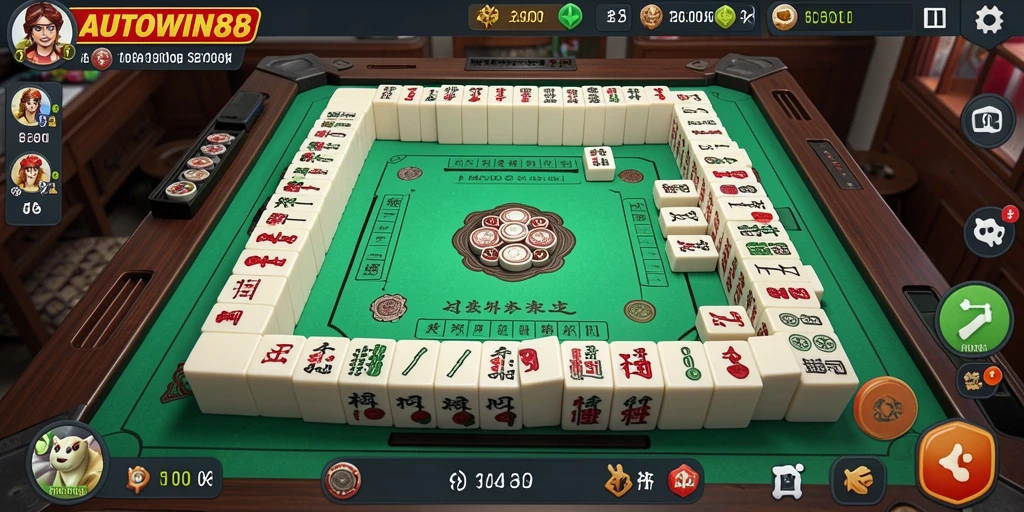 Gameplay Mahjong AUTOWIN88 yang memukau dan mengasyikkan.