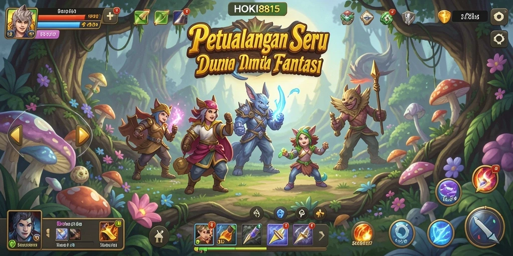 Gameplay seru di dunia penuh petualangan HOKI8815.