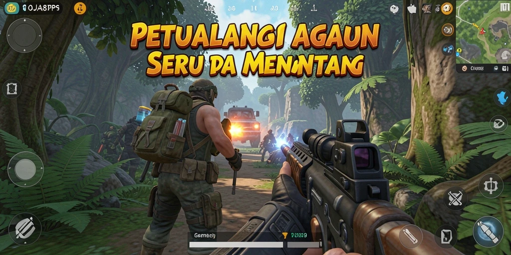 Screenshot gameplay OJA89 dengan aksi seru di dalamnya