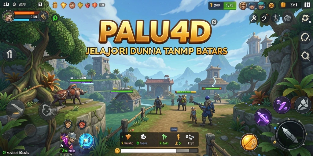 Screenshot utama PALU4D menampilkan gameplay eksplorasi yang mendalam.
