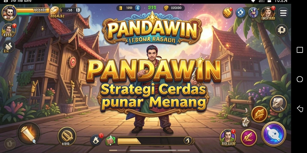 Tangkapan layar gameplay <strong>PANDAWIN</strong> yang menunjukkan aksi strategis yang intens.